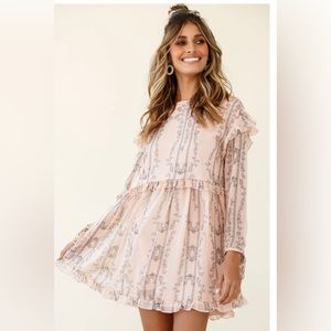 Oversized vintage babydoll dress